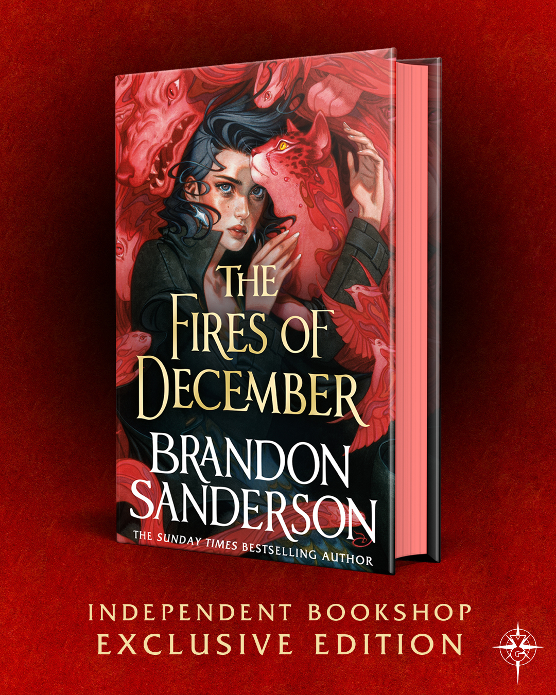 THE FIRES OF DECEMBER BY BRANDON SANDERSON | PRE-ORDER | INDIE EXCLUSIVE EDITION (NOT SIGNED) - Image 2